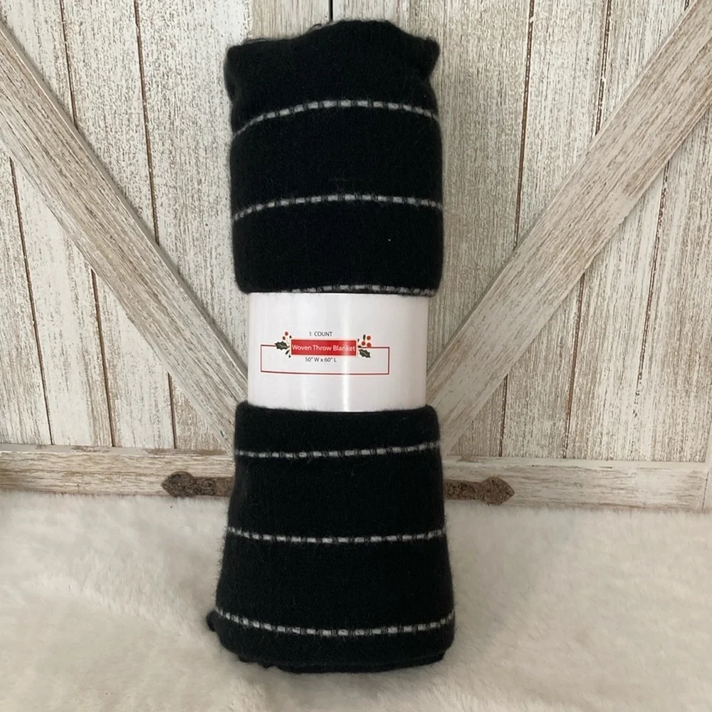 Target BP Christmas Woven Throw Blanket